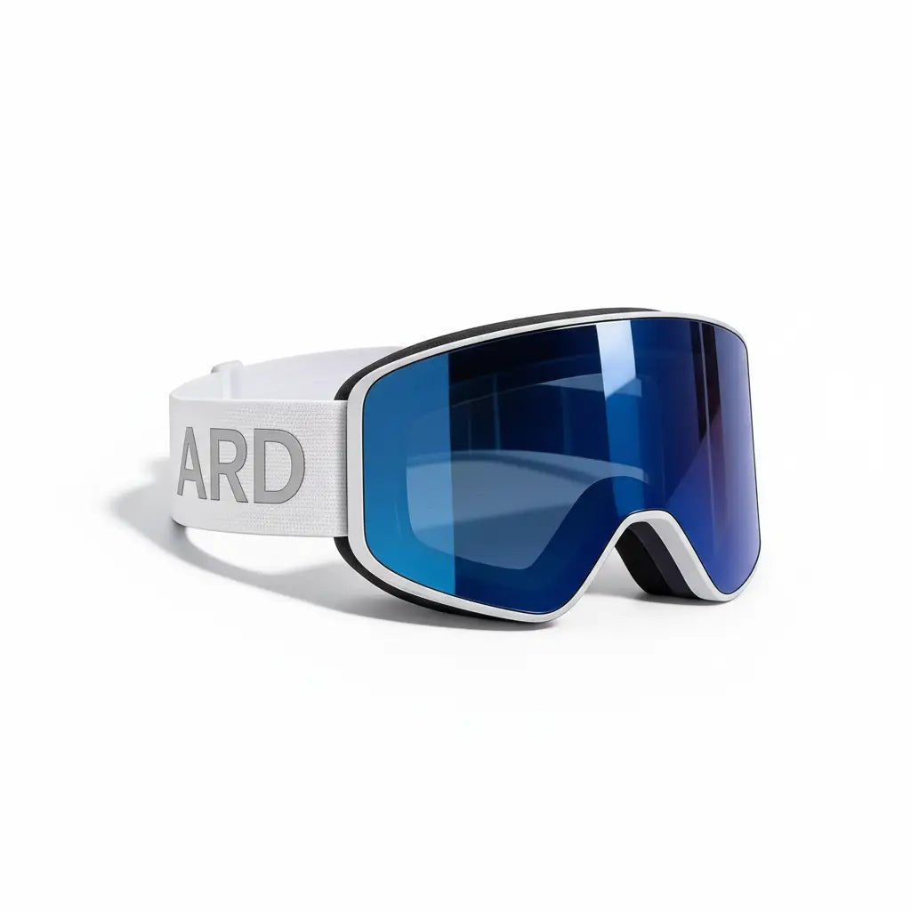 Blue Ski Goggles