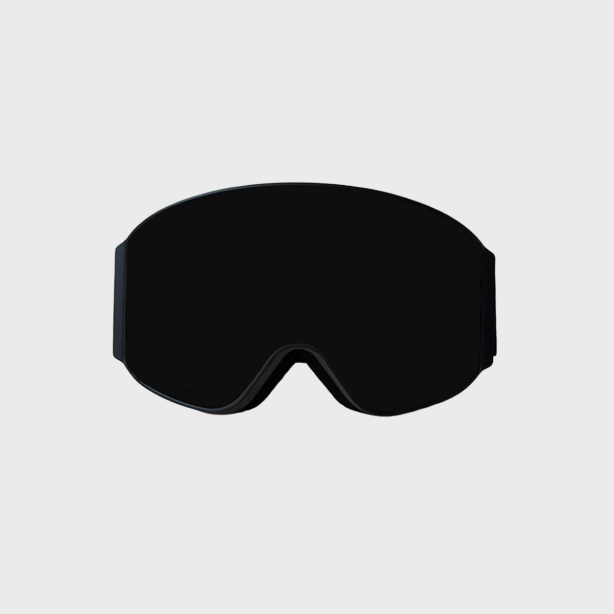 Black Skigoggles + Ocean Blue Lens